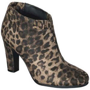 Sam & Libby Selena Ankle Boot Leopard- NEW